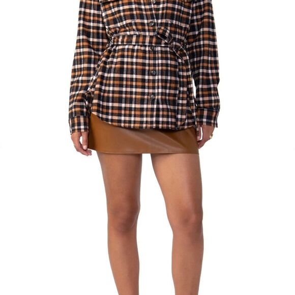 Sanctuary Roadtrip Belted Shirt - Picture 2 of 9